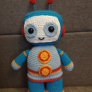 Horgolt robot  - Meska.hu