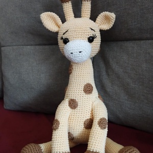 Zsiráf  - játék & sport - plüssállat & játékfigura - zsiráf - Meska.hu