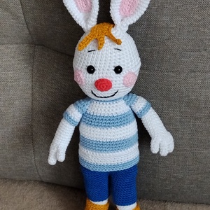 Csupafül nyuszi  - játék & sport - plüssállat & játékfigura - nyuszi - Meska.hu