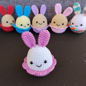 Tojásnyuszi - játék & sport - plüssállat & játékfigura - nyuszi - Meska.hu