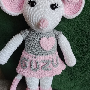 Horgolt egér  - Meska.hu