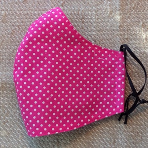 PINK PÖTTYÖS - fregoli arcmaszk, Ruha & Divat, Maszk, Arcmaszk, Varrás, MESKA