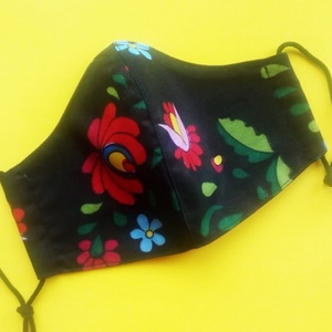 2 db MATYÓ mintás NŐI (kisebb) méretű pamut maszk -  - Meska.hu