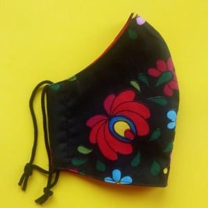 2 db MATYÓ mintás NŐI (kisebb) méretű pamut maszk -  - Meska.hu