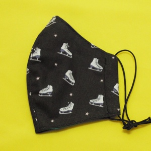 KORCSOLYÁS arcmaszk - kis méret - minőségi pamutból, Maszk, Arcmaszk, Gyerek, Varrás, MESKA