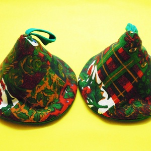 Karácsonyi mintás edényfogó , Otthon & Életmód, Konyhafelszerelés, tálalás, Konyhai textil, Edényfogó & Edényfedő, Varrás, MESKA