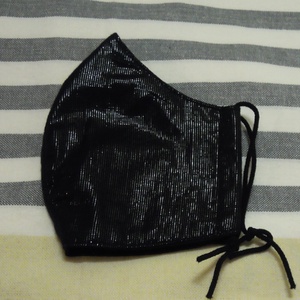 Fekete arcmaszk - M méretben., Ruha & Divat, Maszk, Arcmaszk, Varrás, MESKA