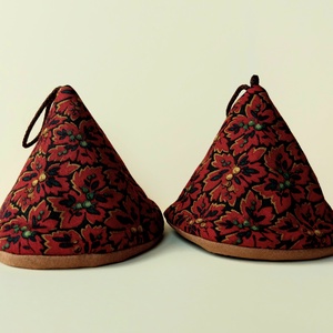 Leveles, bogyós edényfogó - otthon & életmód - konyhafelszerelés, tálalás - konyhai textil - edényfogó & edényfedő - Meska.hu