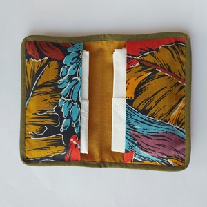 Barna levelek - zsepitartó, Táska & Tok, Pénztárca & Más tok, Zsebkendőtartó tok, , MESKA