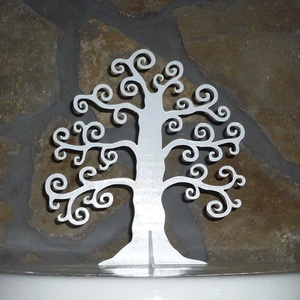 Életfa ékszertartó - fehér -  - Meska.hu