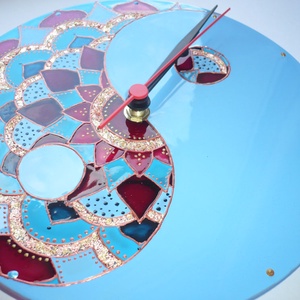 Yin-yang és Mandala - egyedi festett üveg falióra - otthon & lakás - dekoráció - falióra & óra - Meska.hu Yin-yang és Mandala - egyedi festett üveg falióra - otthon & lakás - dekoráció - falióra & óra - Meska.hu