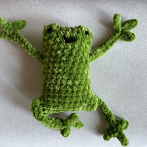 Leggy Frog (horgolt béka) - Meska.hu