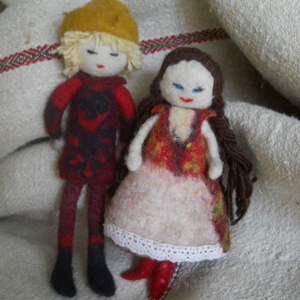 Kata baba - játék & sport - bábok - ujjbáb - Meska.hu