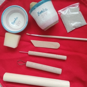 DIY agyagozás eszköz készlet - diy (csináld magad) - egységcsomag - Meska.hu