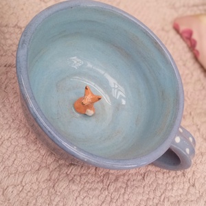 Rókás bögre pár - otthon & életmód - konyhafelszerelés, tálalás - tálalás - bögre & csésze - Meska.hu