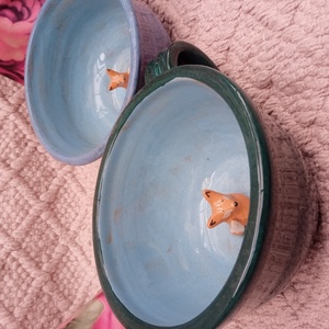 Rókás bögre pár - otthon & életmód - konyhafelszerelés, tálalás - tálalás - bögre & csésze - Meska.hu