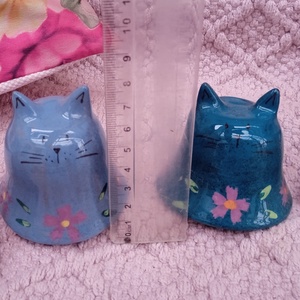 Macskás csengők - otthon & életmód - ház & kert - szélcsengő - Meska.hu