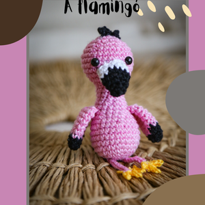 Flamingó horgolás minta - Meska.hu