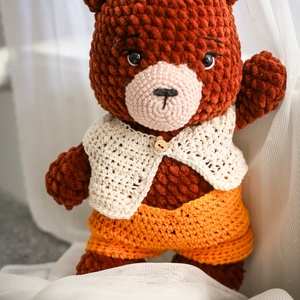 Maci, Játék & Sport, Plüssállat & Játékfigura, Maci, Horgolás, MESKA