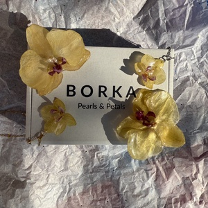 Orchidea nyaklánc -  - Meska.hu