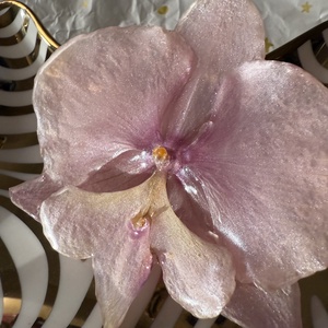 Orchidea hajcsat - ruha & divat - hajdísz & hajcsat - hajcsat & hajtű - Meska.hu