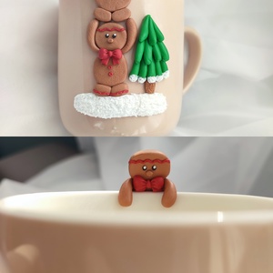 Karácsonyi bögre - Meska.hu