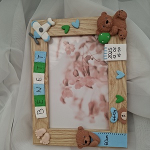 Babaszoba képkeret - baba - mama - babaszoba dekoráció - babaszoba kép - Meska.hu