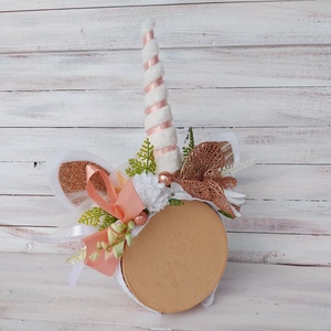 Unikornis Jelmez -Rosegold- - ruha & divat - jelmez & álarc - jelmez - Meska.hu