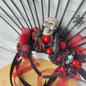 Halloweeni Fejdísz- tiara - otthon & életmód - dekoráció - halloween - halloweeni jelmez és kiegészítők - Meska.hu