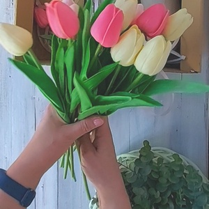 DIY csináld magad- Tulipános kopogtató - diy (csináld magad) - egységcsomag - Meska.hu