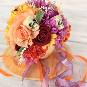 Mexikói Virágos Fejdísz - otthon & életmód - dekoráció - halloween - halloweeni jelmez és kiegészítők - Meska.hu