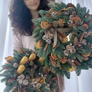 Adventi koszorú Szett - karácsony - adventi díszek - adventi koszorú - Meska.hu