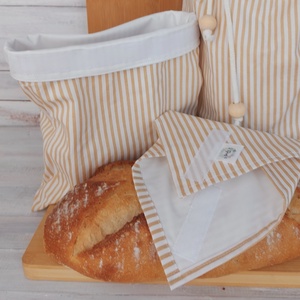 Iskolakezdő mini uzsonnás szett � uzsonnás tasak és újraszalvéta, Táska & Tok, Uzsonna- & Ebéd tartó, Ebéd tasak, doboz, Varrás, MESKA