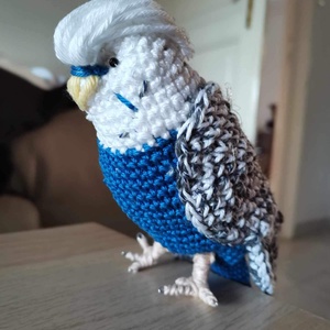 Amigurumi papagáj - játék & sport - plüssállat & játékfigura - madár - Meska.hu