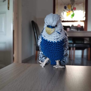 Amigurumi papagáj - játék & sport - plüssállat & játékfigura - madár - Meska.hu