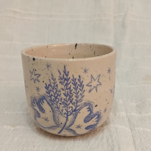 Madárkáim-kerámia bögre - Meska.hu