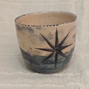 Óriás csillag-kerámia bögre - otthon & életmód - konyhafelszerelés, tálalás - tálalás - bögre & csésze - Meska.hu