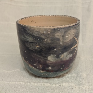 Hajnalhasadás-kerámia bögre - Meska.hu