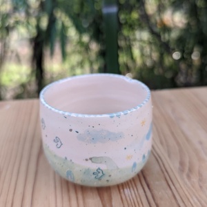 Szeles kis persszós bögre - otthon & életmód - konyhafelszerelés, tálalás - tálalás - bögre & csésze - Meska.hu