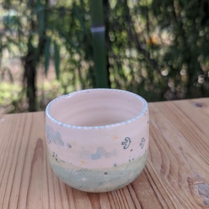 Szeles kis persszós bögre - otthon & életmód - konyhafelszerelés, tálalás - tálalás - bögre & csésze - Meska.hu