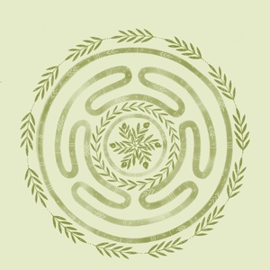 Hecaté kereke-print  - otthon & életmód - dekoráció - fali és függő dekoráció - térkép - Meska.hu