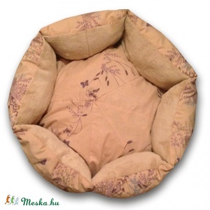 Cicaágy, kutyaágy gépben mosható - virágos rét -  - Meska.hu