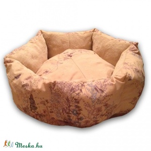 Cicaágy, kutyaágy gépben mosható - virágos rét -  - Meska.hu