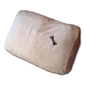 Lenvászon anyagból készült kutyaágy levehető huzattal -  - Meska.hu