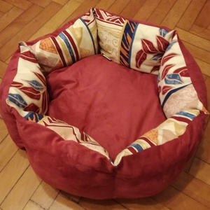 Kutyaágy mintás anyagból -  - Meska.hu