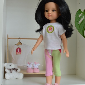 Paola Reina zöld-rózsaszín Minnies szett, Játék & Sport, Baba & babaház, Játékbaba, babakellék, Varrás, MESKA