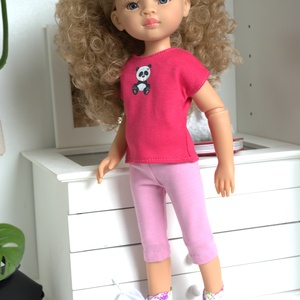 Paola Reina pandás pink szett - Meska.hu