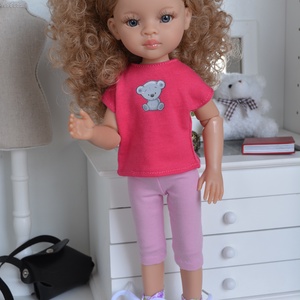 Paola Reina macikás pink szett, Játék & Sport, Baba & babaház, Babaruha, babakellék, Varrás, MESKA
