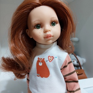 Paola Reina macis csíkos ujjú pulcsis szett - játék & sport - baba & babaház - babaruha, babakellék - Meska.hu Paola Reina macis csíkos ujjú pulcsis szett - játék & sport - baba & babaház - babaruha, babakellék - Meska.hu