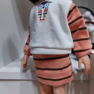 Paola Reina bagolymintás csíkos ujjú pulcsis szett - játék & sport - baba & babaház - babaruha, babakellék - Meska.hu Paola Reina bagolymintás csíkos ujjú pulcsis szett - játék & sport - baba & babaház - babaruha, babakellék - Meska.hu